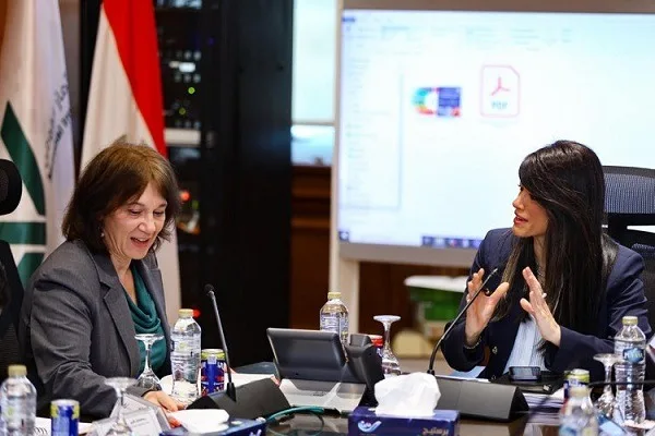 المشاط تناقش مع صندوق النقد الدولي تمويل المرونة والاستدامة بمبلغ 1.3 مليار دولار المشاط تناقش مع صندوق النقد الدولي تمويل المرونة والاستدامة بمبلغ 1.3 مليار دولار