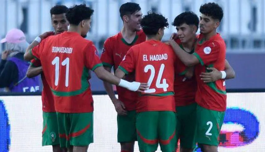 المغرب تضرب تونس بثلاثية في أمم أفريقيا للشباب المغرب تضرب تونس بثلاثية في أمم أفريقيا للشباب