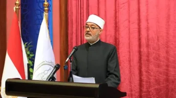 المفتي: الأزهر مركز أساسي لتطوير المجددين والمصلحين.