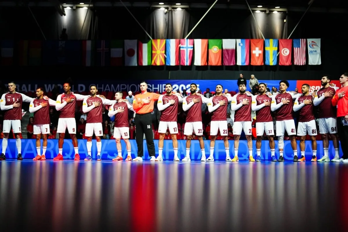المنتخب القطري يفوز على نظيره السعودي بكأس العرب لكرة اليد المنتخب القطري يفوز على نظيره السعودي بكأس العرب لكرة اليد