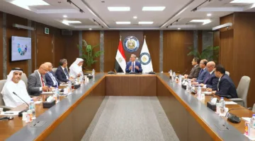 المهندس كريم بدوي وزير البترول والثروة المعدنية يبحث مع مجموعة موانئ أبوظبي سبل تعزيز التعاون المشترك