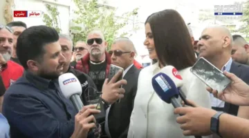 النائب ستريدا جعجع من بشرّي: &quot;بدنا نبعت للحكيم وردة&quot;.. وماذا قالت لمراسل الجديد؟ (فيديو)
