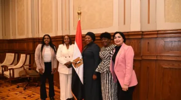 النائبة رشا أبو شقرة تستقبل  وفدآ من البرلمان الزامبي بمجلس النواب