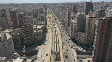 النقل تنشر أحدث تصوير جوي لمشروع المرحلة الأولى من مترو الإسكندرية