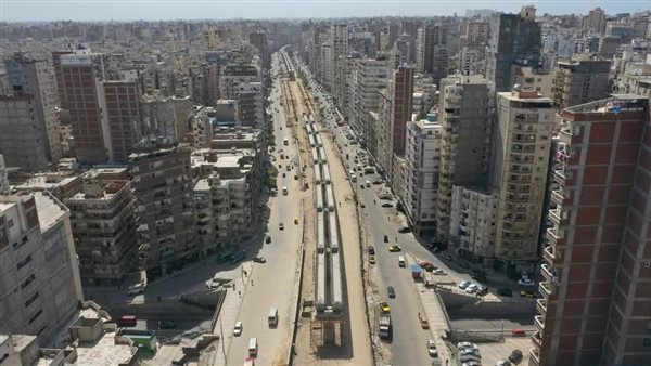 النقل تنشر أحدث تصوير جوي لمشروع المرحلة الأولى من مترو الإسكندرية النقل تنشر أحدث تصوير جوي لمشروع المرحلة الأولى من مترو الإسكندرية