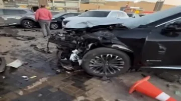 النيابة تصدر قرارا جديدا بشأن سائق التريلا المتسبب بتحطم سيارات معرض بالقطامية