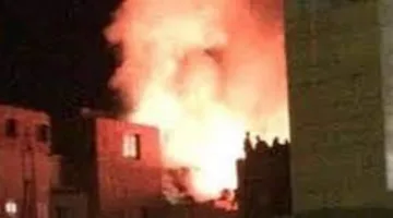 مصرع سيدة وطفلها في انفجار أسطوانة بوتاجاز بأسوان
