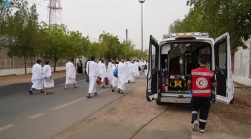الهلال الأحمر السعودي: تعزيز الفرق الطبية والمسعفين لخدمة حجاج بيت الله الحرام