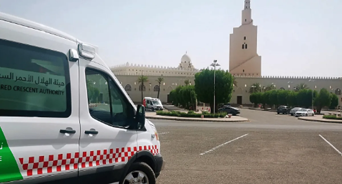 “الهلال الأحمر” في المدينة المنورة ينقذ حياة نيجيرية في مسجد الميقات بعد توقف قلبها. “الهلال الأحمر” في المدينة المنورة ينقذ حياة نيجيرية في مسجد الميقات بعد توقف قلبها.