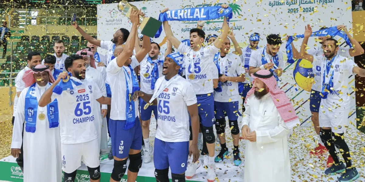 الهلال ينال لقب بطل الدوري الممتاز للكرة الطائرة الهلال ينال لقب بطل الدوري الممتاز للكرة الطائرة