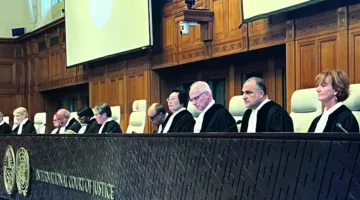الوفد البريطاني في العدل الدولية: حظر إسرائيل المساعدات الإنسانية إلى غزة غير مبرر قانونيا