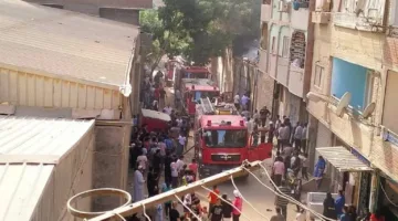 اندلاع حريق داخل مصنع بشارع البترول في القاهرة.. والحماية المدنية تحاول السيطرة