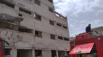 اندلاع حريق في سقف شركة أدوية بجوار مستشفى معهد ناصر دون تسجيل إصابات حتى اللحظة