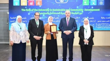 انطلاق فعاليات المؤتمر الطلابي الأول بجامعة الإسماعيلية الجديدة الأهلية تحت عنوان: "دور الجامعة في دعم التنمية المستدامة وخدمة المجتمع"