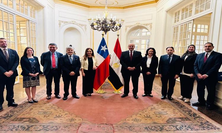 انعقاد الجولة الرابعة لآلية التشاور السياسي بين مصر وتشيلي انعقاد الجولة الرابعة لآلية التشاور السياسي بين مصر وتشيلي