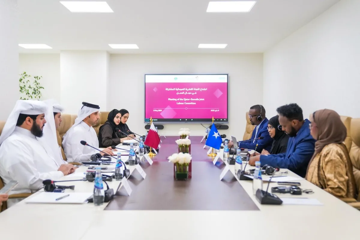 انعقاد اللجنة الفنية القطرية الصومالية المشتركة في مجال العمل انعقاد اللجنة الفنية القطرية الصومالية المشتركة في مجال العمل
