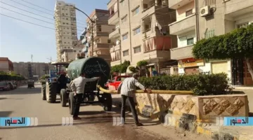 انقطاع المياه عن مدينة دسوق.. وحملات نظافة بالقرى في كفر الشيخ