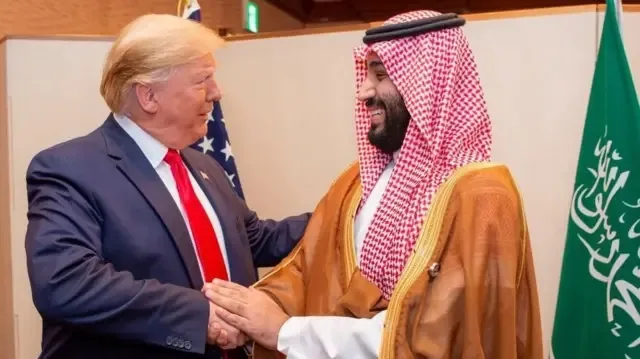 السعودية تأمل أن تساهم زيارة ترامب في تعزيز العلاقات الاستراتيجية بين البلدين. السعودية تأمل أن تساهم زيارة ترامب في تعزيز العلاقات الاستراتيجية بين البلدين.