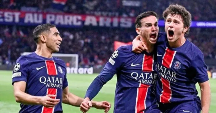 باريس سان جيرمان يتقدم على آرسنال بهدف في الشوط الأول بنصف نهائي دوري أبطال أوروبا «فيديو» باريس سان جيرمان يتقدم على آرسنال بهدف في الشوط الأول بنصف نهائي دوري أبطال أوروبا «فيديو»