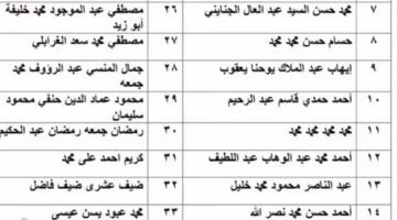 بالأسماء.. إخلاء سبيل عدد من المحبوسين احتياطيا