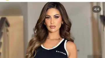 بالأسود.. مي سليم تخطف الأنظار بإطلالة جذابة