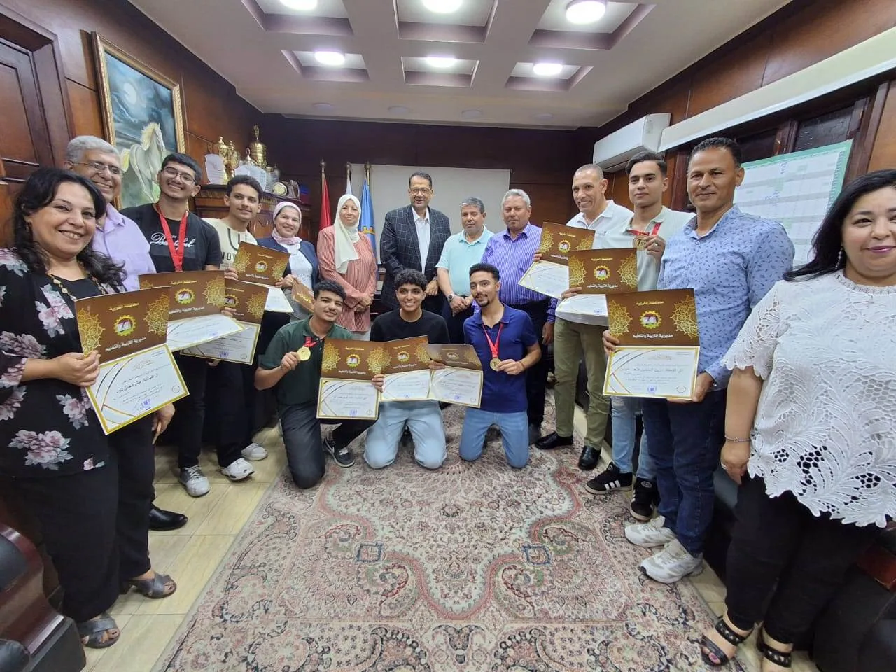 بالصور.. " تعليم الغربية" تكرم الطلاب الفائزين في معرض مكتبة الإسكندرية بالصور.. " تعليم الغربية" تكرم الطلاب الفائزين في معرض مكتبة الإسكندرية