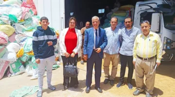 بالصور.. إحباط توريد قمح قديم خلال أعمال فحص التموين وسلامة الغذاء بالغربية
