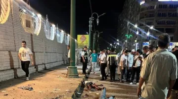 بالصور.. اشتباه في حدوث انفجار بالقرب من نادي الشرطة في المنيا