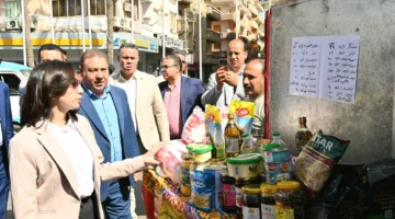 بالصور.. محافظ البحيرة تشهد قافلة لبيع السلع الغذائية وبيض المائدة واللحوم