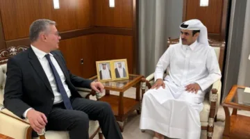 بالصور: وزير البترول يقوم بزيارة إلى قطر ويلتقي بوزير الطاقة القطري