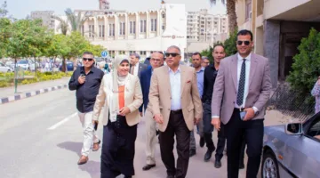 بالمصورات.. رئيس جامعة طنطا يزور مشاريع التطوير في كليتي التمريض وطب الأسنان