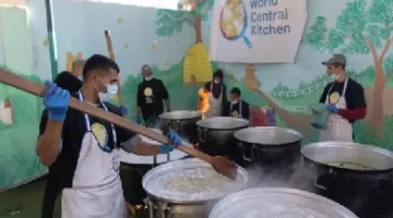 المطبخ المركزي العالمي يعلن نفاد ما لديه من مخزون الطعام في غزة بسبب الحصار الإسرائيلي