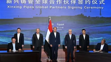 بتكلفة 34.5 مليار جنيه.. رئيس الوزراء يشهد توقيع 4 اتفاقيات تجارية مع “شين شينج”