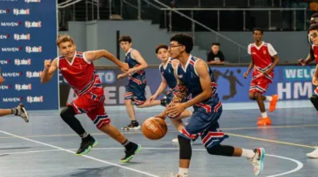 بحضور نجم واشنطن ويزاردز.. انطلاق نهائيات دوري Jr NBA لناشئي كرة السلة