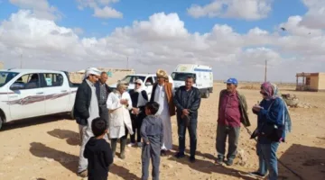 «بحوث الصحراء» يواصل دعم مزارعي ومربي مطروح بقوافل بيطرية مجانية