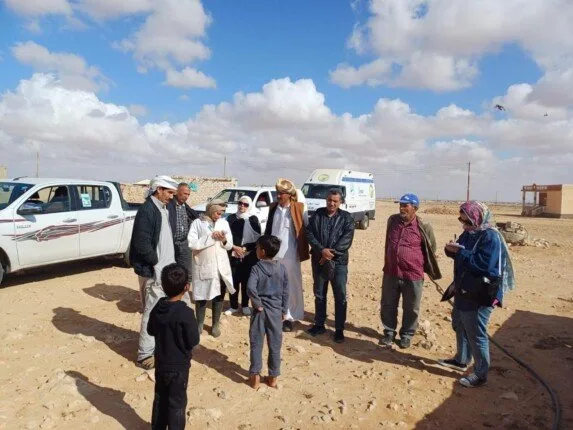«بحوث الصحراء» يواصل دعم مزارعي ومربي مطروح بقوافل بيطرية مجانية «بحوث الصحراء» يواصل دعم مزارعي ومربي مطروح بقوافل بيطرية مجانية