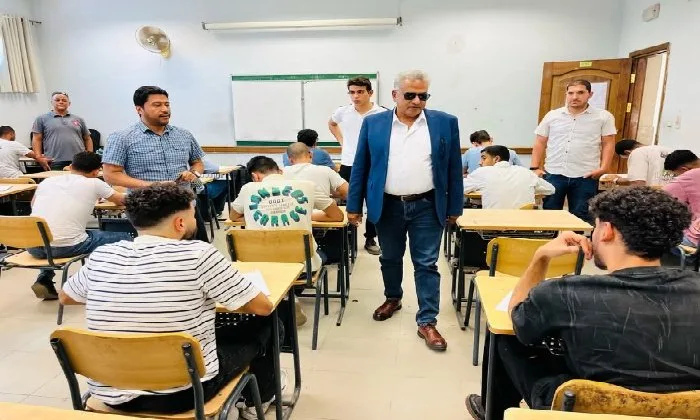 بدء امتحانات نهاية العام في جامعة حلوان التكنولوجية الدولية وسط أجواء من الانضباط.