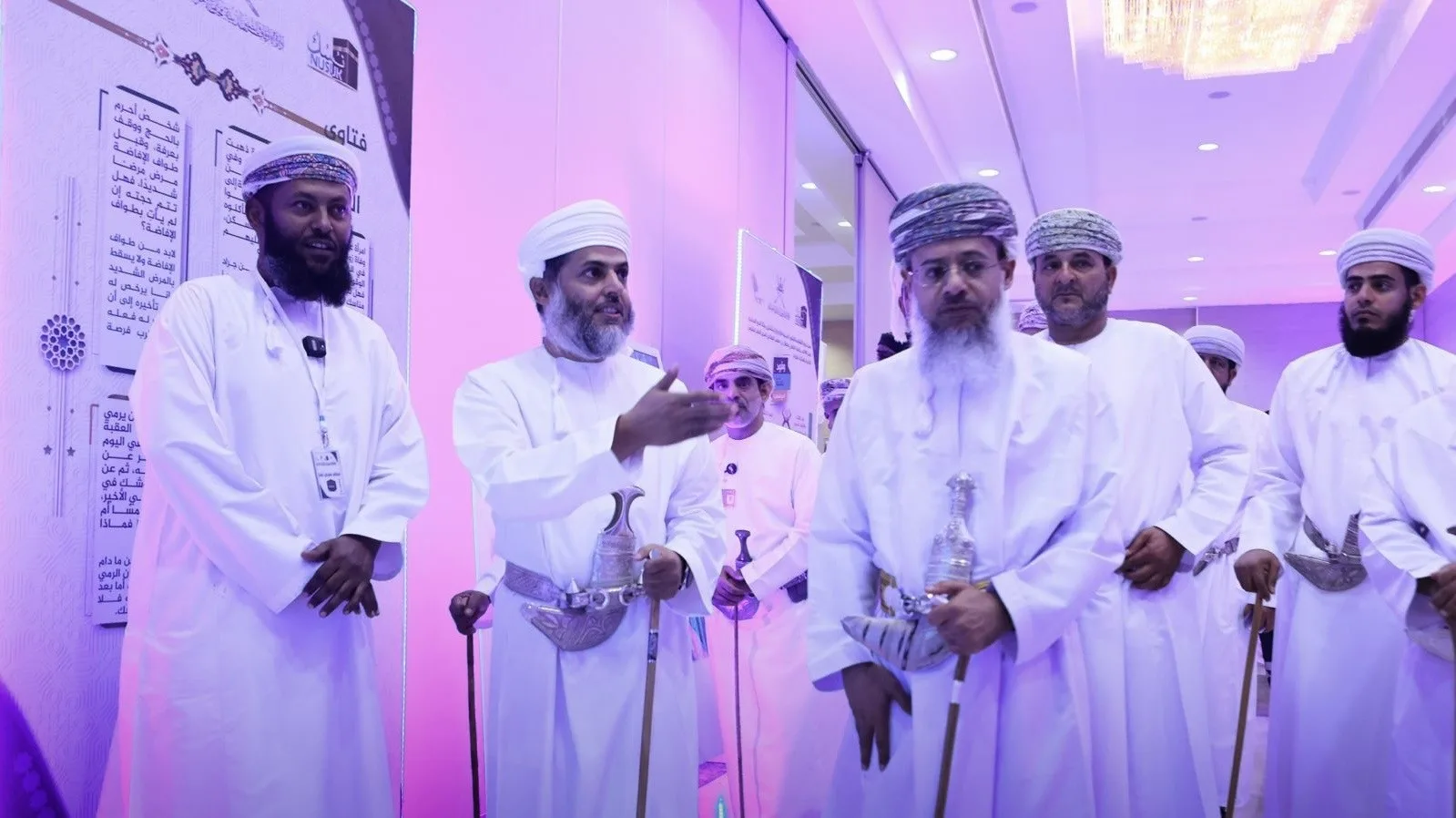 بدء فعاليات معرض “نُسك لحجاج بيت الله الحرام” بولاية الكامل والوافي بدء فعاليات معرض “نُسك لحجاج بيت الله الحرام” بولاية الكامل والوافي