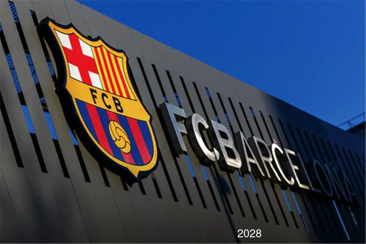 برشلونة يعلن تمديد عقد لاعبه حتى 2028 برشلونة يعلن تمديد عقد لاعبه حتى 2028
