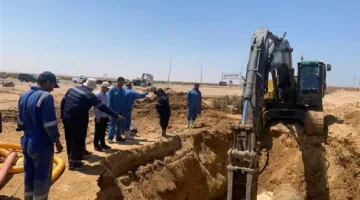 بسبب كسر خط الكريمات.. توقف ضخ المياه بمدينتي الغردقة ورأس غارب والشركة تناشد بترشيد المياه