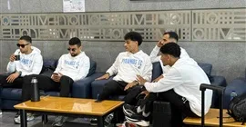 بعثة بيراميدز تصل إلى مطار القاهرة استعداداً للسفر إلى جنوب أفريقيا