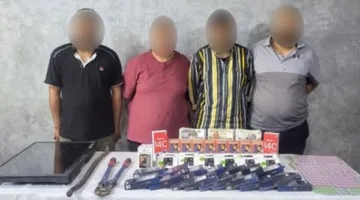 بعد نشر القاهرة 24.. ضبط 3 أشخاص سرقوا خزنة وجهاز كاميرات مراقبة من شركة بالجيزة وإعادة المسروقات