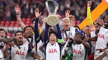 نقص الميداليات يعكر صفو لحظة تاريخية لتوتنهام في نهائي الدوري الأوروبي