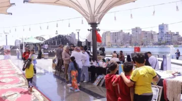 بمشاركة 85 عارضًا.. افتتاح معرض أيادي مصر في دمياط (صور)