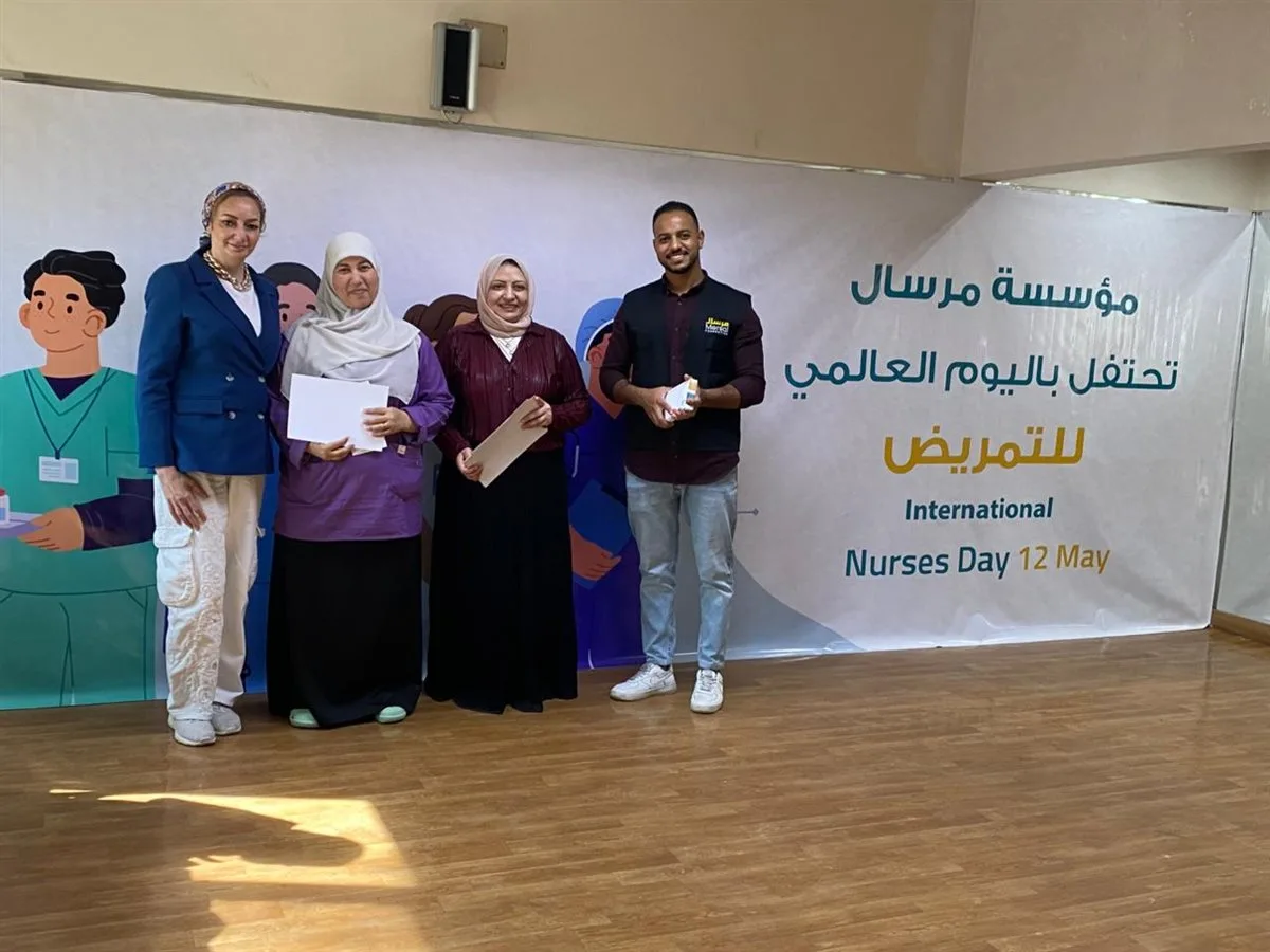 بمناسبة اليوم العالمي للتمريض.. مرسال تكرم فرق التمريض في المؤسسة |صور بمناسبة اليوم العالمي للتمريض.. مرسال تكرم فرق التمريض في المؤسسة |صور