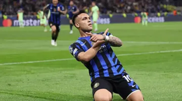 بهدفه أمام برشلونة.. لاوتارو مارتينيز يعادل رقم كريسبو التاريخي مع إنتر ميلان