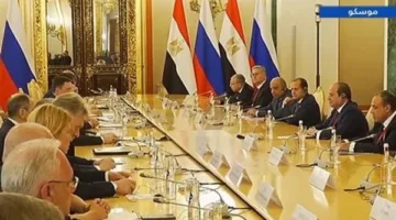 بوتين: التبادل التجارى بين مصر وروسيا ارتفع بنسبة 30% العام الماضى