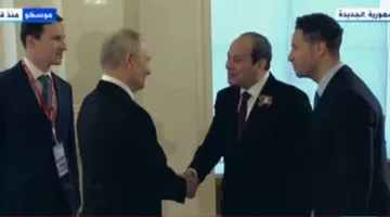 بوتين يستقبل الرئيس السيسي على هامش حفل العشاء بالكرملين