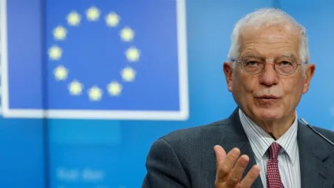 بوريل: إسرائيل ترتكب إبادة جماعية في غزة للتهجير والقتل ونصف القنابل التي تسقط على القطاع مصدرها أوروبا بوريل: إسرائيل ترتكب إبادة جماعية في غزة للتهجير والقتل ونصف القنابل التي تسقط على القطاع مصدرها أوروبا