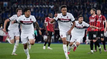 بولونيا يتوج بكأس إيطاليا للمرة الثالثة بعد فوزه على ميلان 1-0 (فيديو)